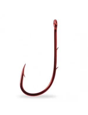 RED BAITHOLDER HOOK AMI MUSTAD