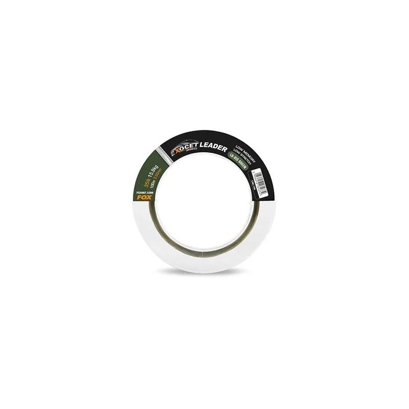 °’FOX EXOCET PRO LEADER LOW VIS GREEN