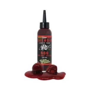 OVER CARP BAITS OVERDIP 150 ML 666 HOT SPICES