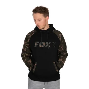 FELPA – FOX – RAGLAN HOODY Black/Camo