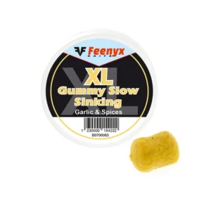 FEENYX BAITS – XL GUMMY SLOW SINKING Garlic & Spices 10MM