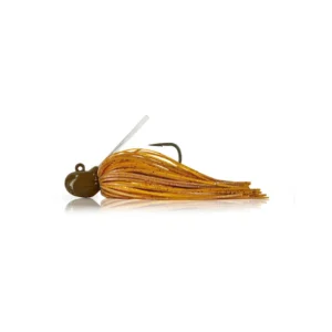MOLIX – NANO-JIG 3.5g 1/8oz #124 Pumpkin Black Red Pepper