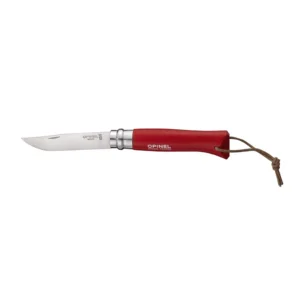 COLTELLO – OPINEL – N°08 INOX BAROUDEUR “ROUGE”