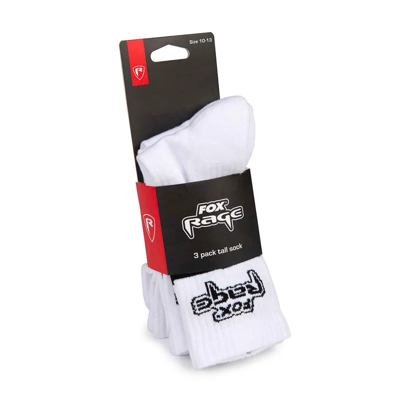 CALZINI – FOX RAGE – 3 PACK SOCKS White