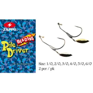 Amo Zappu Blading Pile Driver #6/0 Gold