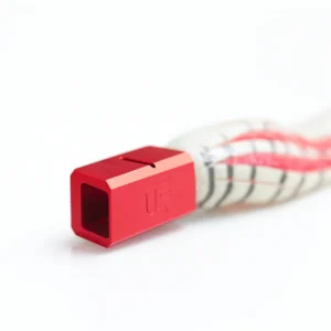 Artificiale White Monkey Cube Rosso