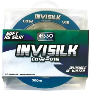 Filo Nylon Asso Invisilk Low-Vis 0,18mm 300mt