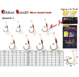Assist Hook M&W International Ocean Smart S-1 #10